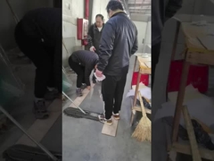 การทดสอบชิ้นส่วนกระจกแข็งกระจก 15 มิลลิเมตร