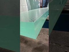 สูตรที่กําหนดเอง Ultra Clear Anti-slip Laminated Glass Treads
