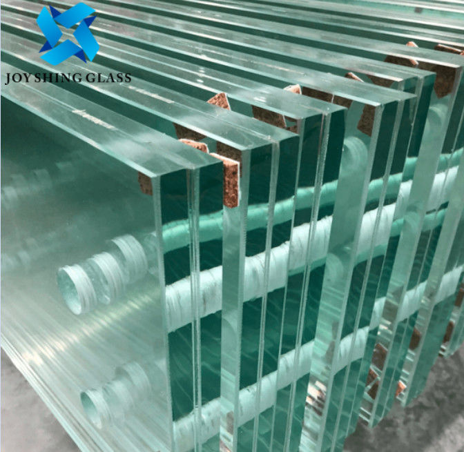 กระจกลามิเนตนิรภัย PVB แบบกำหนดเองสำหรับแผงหลังคา AS / NZS CE SGS Standard