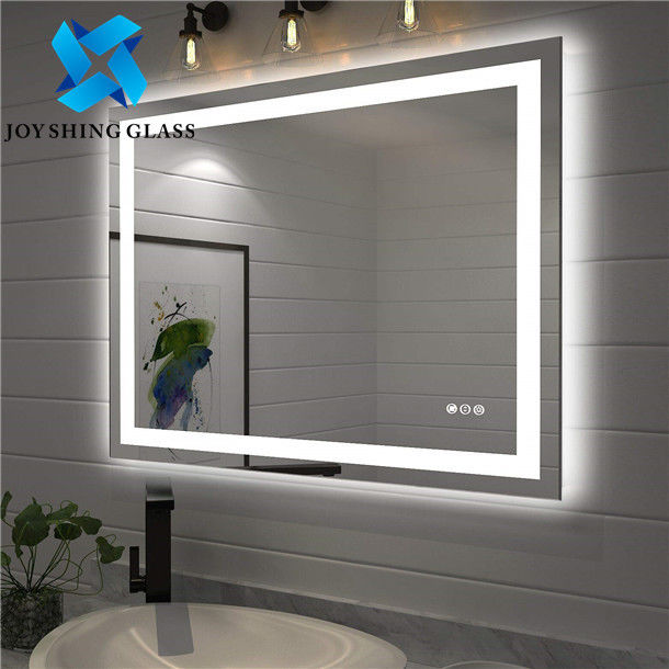 โต๊ะเครื่องแป้งกระจกติดผนังสำหรับตกแต่งห้องน้ำ, กระจก LED
