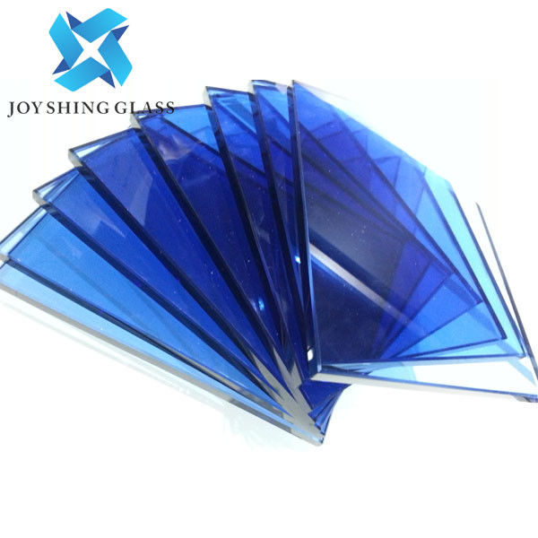 Ford Blue Float Glass 3660*2134mm แผ่นกระจกโฟลตสีนิรภัย