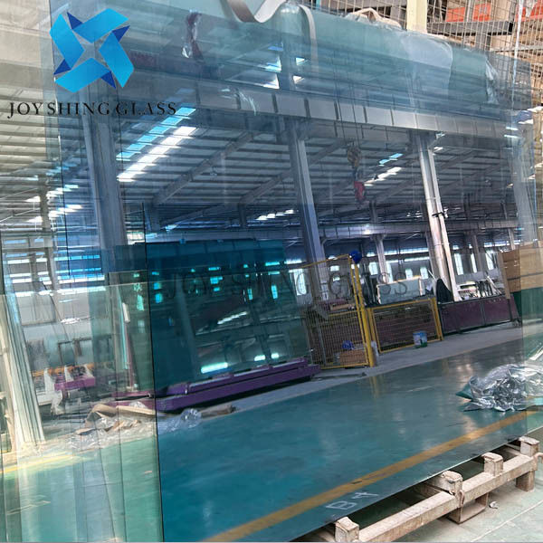 Ford Blue Float Glass 3660*2134mm แผ่นกระจกโฟลตสีนิรภัย