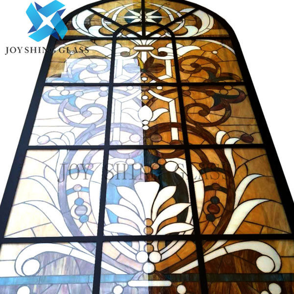 Anti UV Church Stained Glass ขนาดที่กำหนดเอง ความหนา รูปร่าง สี