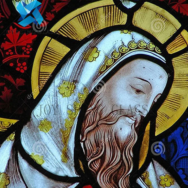 Anti UV Church Stained Glass ขนาดที่กำหนดเอง ความหนา รูปร่าง สี