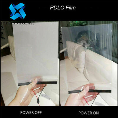 ฟิล์ม PDLC แบบกาวในตัว Windows 1 มม. - 19 มม. แบบสลับได้