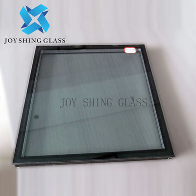 Sun Shading Low-E Float Glass 6 + 12A + 6 กระจกฉนวนนิรภัยสีน้ำเงินเทา
