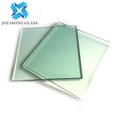 F กระจกโฟลตสีเขียว 4mm 5mm 6mm Colored Float Glass Thickness Size Customized