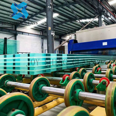 PVB interlayer แผ่นกระจกลามิเนต Safety Laminated Glass