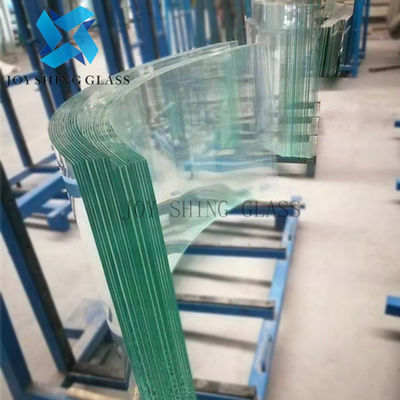 ปรับปรุง PVB Interlayer Ultra Clear Hot Bending Laminated Glass กระจกกระจก