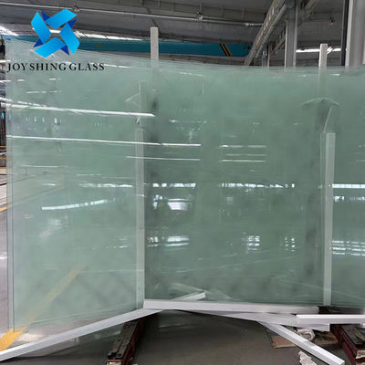 กระจกเลี่ยมแบบโค้งแบบคลื่น 10+1.52PVB+10mm Safety Glass
