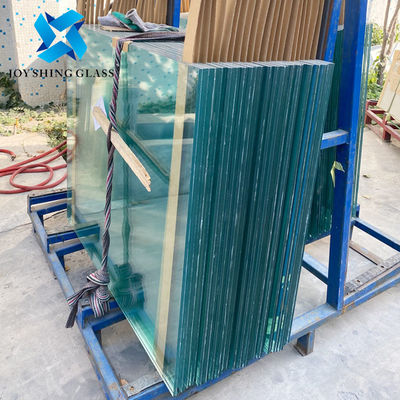 กระจกผสมผสานผิวสี 7.52mm PVB/SGP กระจกผสาน
