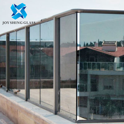 ยูโรสีเทา 13.52 มิลลิเมตร ความปลอดภัย กระจก laminated สําหรับระเบียง guardrail